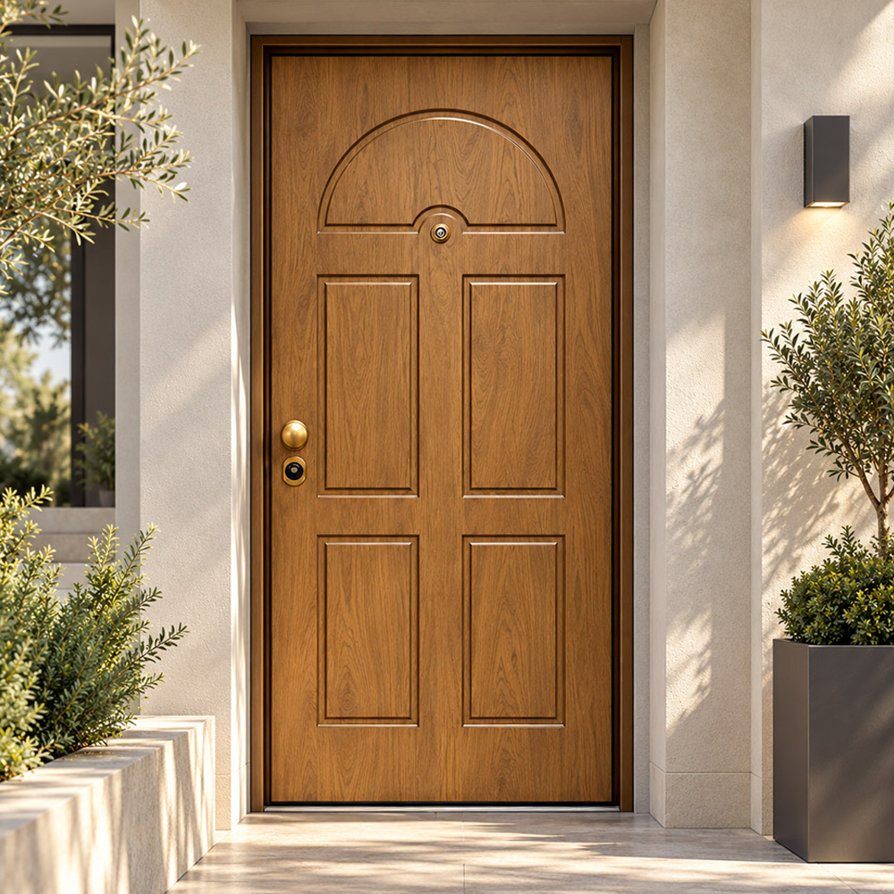 Portone blindato Dierre Sparta 8 colore Rovere Gold